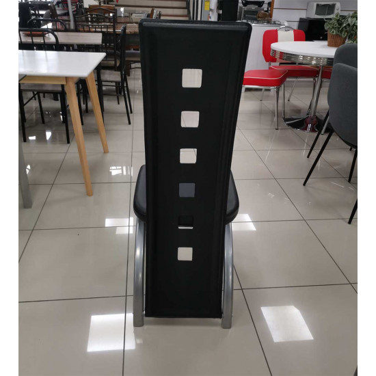 DS26313 - Dinette de 7 Pièces  (1 Table en Vitre - 6 Chaises)