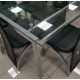 DS26313 - Dinette de 7 Pièces  (1 Table en Vitre - 6 Chaises)