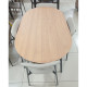 Jeu de Table à Manger de 5 Pièces (1 Table + 4 Chaises)