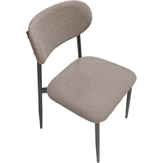 Jeu de Table Ronde à Manger 5 Pièces (1 Table + 4 Chaises)
