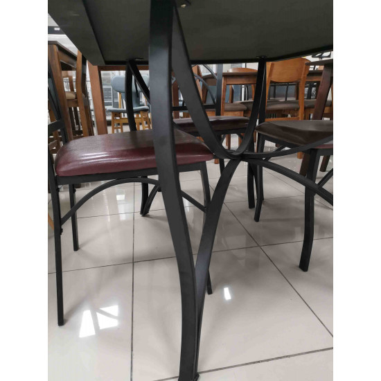 SY1034 - Dinette de 5 Pièces (1 Table - 4 Chaises)	