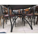 SY1034 - Dinette de 5 Pièces (1 Table - 4 Chaises)	
