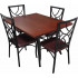 SY1034 - Dinette de 5 Pièces (1 Table - 4 Chaises)	