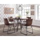 5 Pieces Centiar Dining Room Set (1 Table - 4 Chairs) - Brown by Ashley Furnitures
