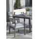 P358 - Eden Town Outdoor Square Dining Table Set 5 Pieces (1 Table - 4 Arm Chairs) by Ashley Furniture