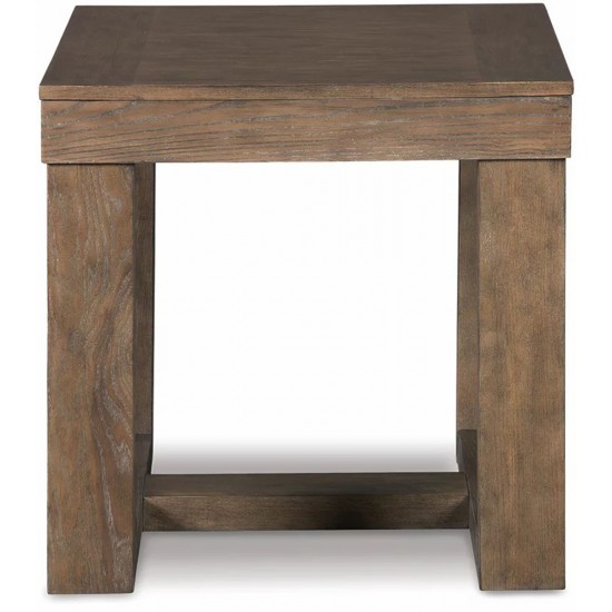 Table de Bout Carrée Cariton - Gris par Ashley Furnitures
