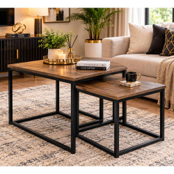 Dorian Jeu de 2 Tables Basses