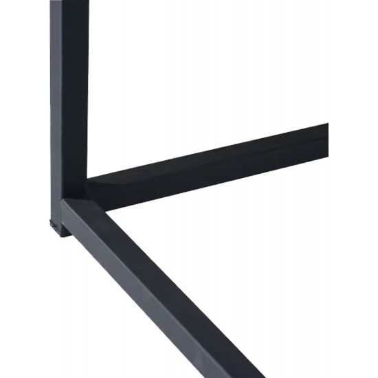 Facto - Table de Bout 13,8 pouces - Marbre Blanc