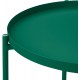 Gladom Table en Forme de Plateau - Vert