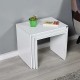 SHP-103-PP-1 - Jeu de Table 3 Pieces - Blanc Brillant