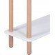 Strato - Table d'Appoint Avec Étagères - Blanc