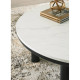 Jeu de 3 Tables d'Appoint Xandrum- Noir et Blanc par Ashley Furnitures