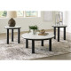 Jeu de 3 Tables d'Appoint Xandrum- Noir et Blanc par Ashley Furnitures