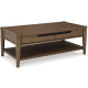 Table Basse Rectangulaire Roanhowe - Brune par Ashley Furnitures