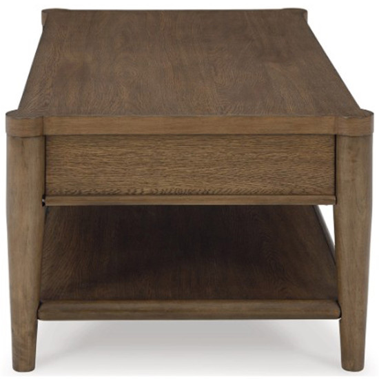 Table Basse Rectangulaire Roanhowe - Brune par Ashley Furnitures