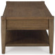 Table Basse Rectangulaire Roanhowe - Brune par Ashley Furnitures
