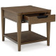 Table d'Appoint Rectangulaire Roanhowe - Brune par Ashley Furnitures