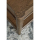 Table d'Appoint Rectangulaire Roanhowe - Brune par Ashley Furnitures