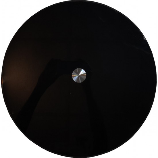 Shobal - Table Basse en Verre - Noir