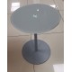Shobal - Table Basse en Verre - Gris