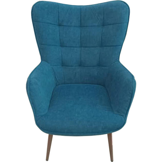 Fauteuil de Détente avec Repose-pieds – Bleue