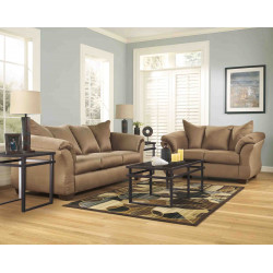 75002 - Darcy - Sofa Set (Sofa - Loveseat - Chair) - Mocha by Ashley Furniture