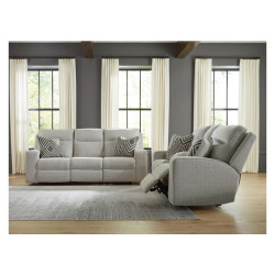 Jasperson Sofa Set 2 Pieces (1 Sofa- 1 Loveseat)- Stone by Ashley Furnitures