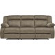 5380387 - Burkner Power Reclining Sofa - Mocha	by Ashley Furniture