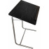 JARRED - Bureau d'Ordinateur - Tube Argenté - Noir