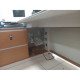 Bureau avec 2 Tiroirs et Buffet Intégré