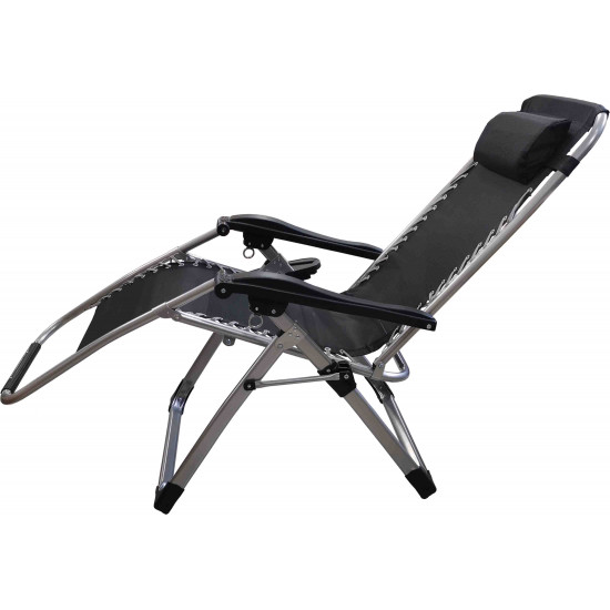 YCS-47 - Chaise Pliante de Salon Extérieur - Chaise longue de Loisirs Sun Beach Pliable