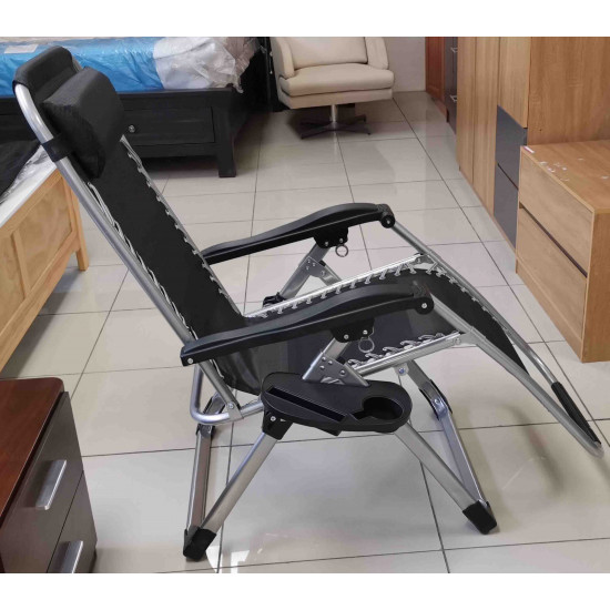 YCS-47 - Chaise Pliante de Salon Extérieur - Chaise longue de Loisirs Sun Beach Pliable