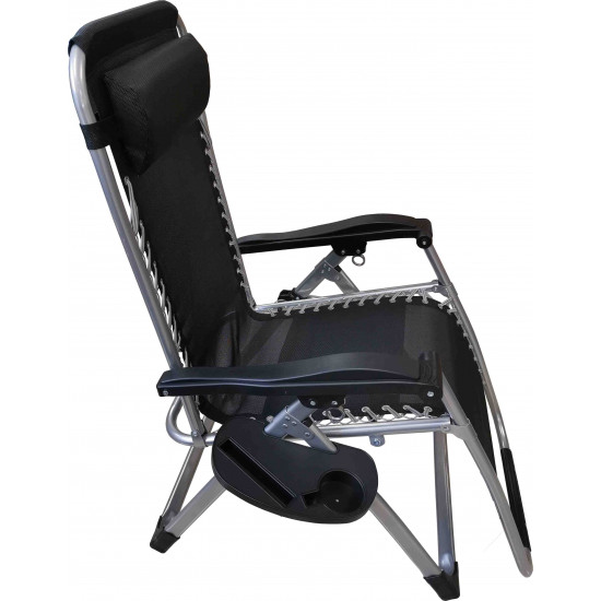 YCS-47 - Chaise Pliante de Salon Extérieur - Chaise longue de Loisirs Sun Beach Pliable