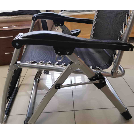 YCS-47 - Chaise Pliante de Salon Extérieur - Chaise longue de Loisirs Sun Beach Pliable