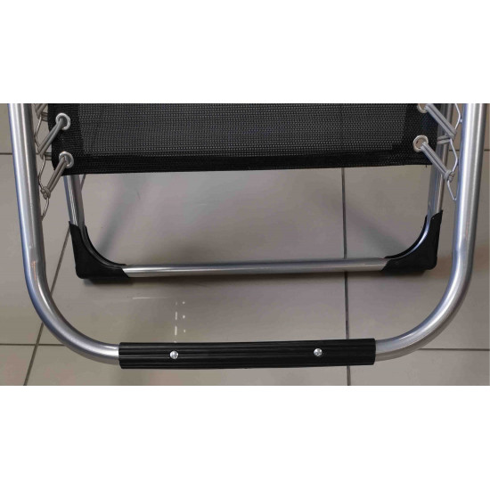 YCS-47 - Chaise Pliante de Salon Extérieur - Chaise longue de Loisirs Sun Beach Pliable