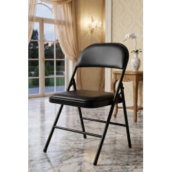 Chaise Pliante - Noir