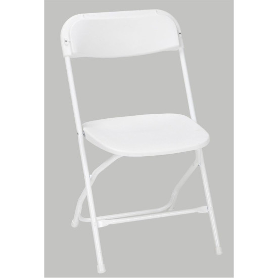 Chaise Pliante- Blanche