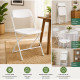 Chaise Pliante- Blanche