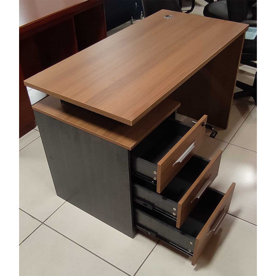21F-1312 - Staff Desk With 3 Drawers