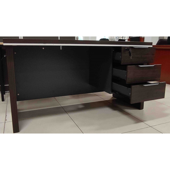 26M-0514 - Staff Desk With 3 Drawers