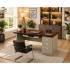 DL073B - BUREAU METALLIQUE 30X48 DE 3 TIROIRS (760X1220X750)