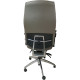 Fauteuil de Bureau à Dossier Haut, Multi-positions, Pivotant et Réglable - Gris