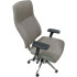 Fauteuil de Bureau à Dossier Haut, Multi-positions, Pivotant et Réglable - Gris
