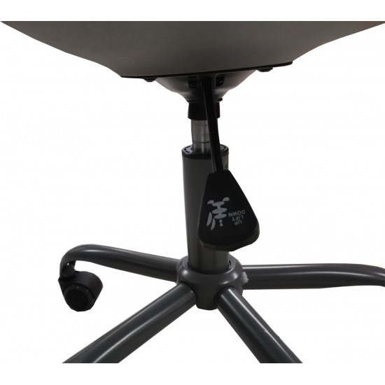 BLOKHUS - High Back Office Chair - Swivel & Adjustable - Light Gray	