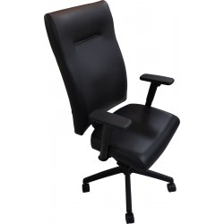 HON-HIEH1 - High Back Office Chair Leather - Adjustable and Swivel - Black				