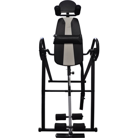 Inversion Table with Adjustable and Foldable for Body Strength Training Back Pain/Weight Machine