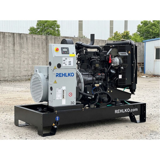 Groupe Électrogène Monophasé (1PH) Silencieux, Équipé d'un Moteur JOHN DEERE