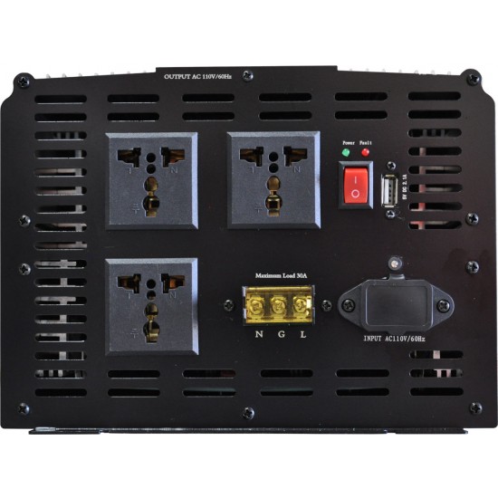 Onduleur Ective Energy CSI Caz – Convertisseur 24V/230V Avec Chargeur Intégré (300W à 3000W)